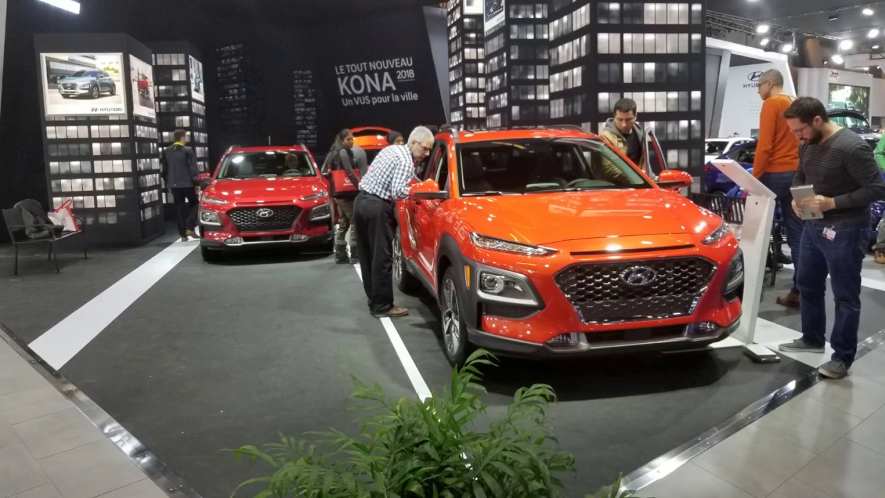 Salon De L Auto >> Hyundai Nouveau Kona 2018 Salon De L Auto Montreal Youtube Salon De L Auto >> Hyundai Nouveau Kona 2018 Salon De L Auto Montreal Youtube