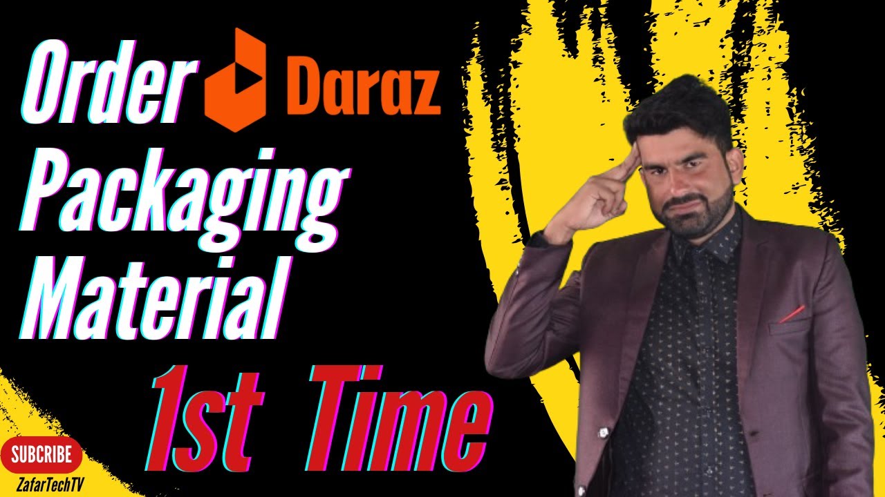 Order packaging material First Time on daraz 2024 Daraz packaging