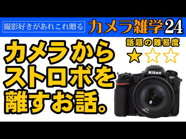 ニコン一眼レフカメラ　ストロボ SA-15 HAIOU SA-84 カメラ雑学24】カメラからストロボを離すお話。 - YouTube
