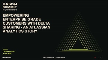 Empowering Enterprise grade customers with Delta Sharing - an Atlassian Analytics story