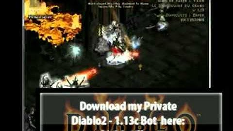 Download PRIVATE Diablo 1.13c Bot - Diablo 2 Bot.mpg