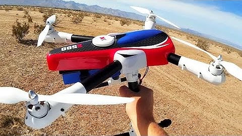 XK AIRCAM X500 Large GPS Drone Flight Test Review