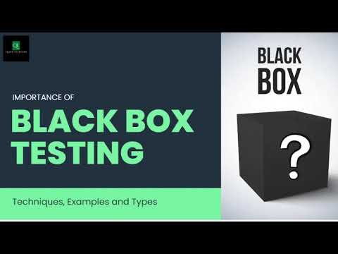 Video: Wat is black box in software engineering?