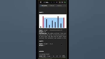 💡11. Container With Most Water - Leetcode Solution