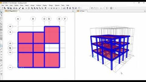 SAP 2000 Modelling And Analysis of  G+2storey Building#02تحلیل ساختمان با سپ|AryanEngineerungAcademy