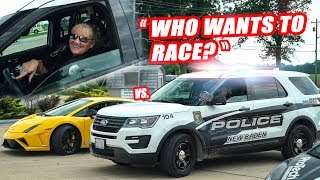 LOCAL KENTUCKY COP ASKS US TO RACE!! FT. DAILY DRIVEN EXOTICS