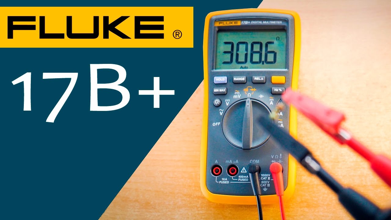 Fluke 17b+ - YouTube