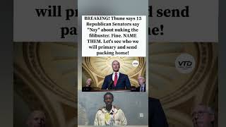 Senate Leader John Thune rejects calls to eliminate the filibuster!