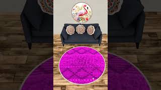 Rug Round Change color #004