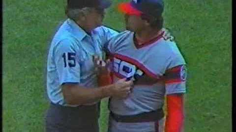 Tony LaRussa Tossed From Game 1985