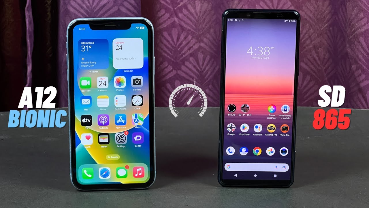 iPhone XR vs Sony Xperia 1 II - Speed Test & Comparison! | A12 vs