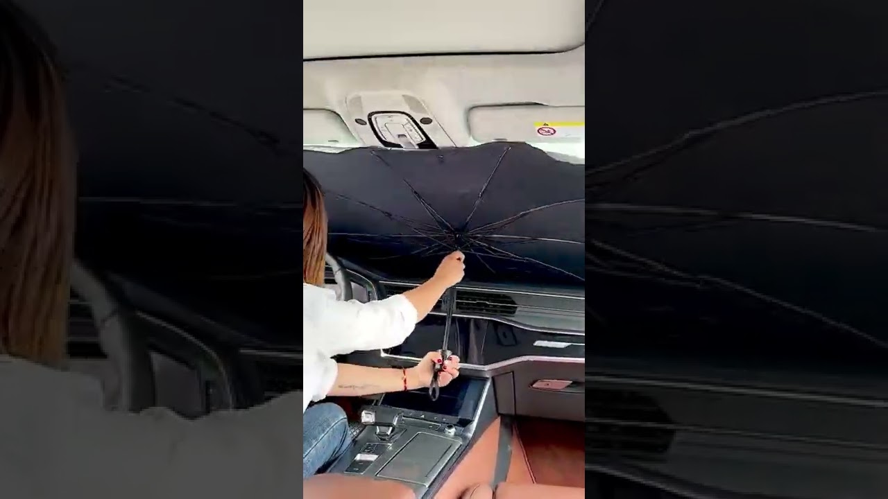 Wind Shield Car Sun Shade Umbrella -