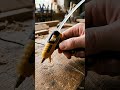 Mini Hot Glue Gun #mini #woodworking #minia #miniature #tools #bamboo1 #diy