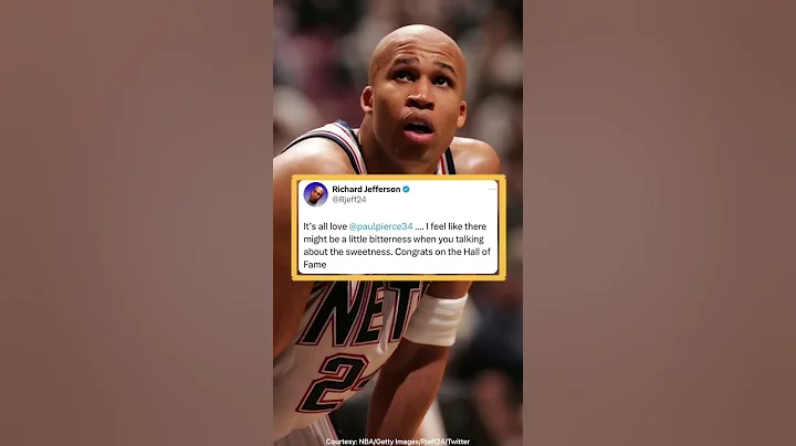 Paul Pierce, Richard Jefferson Exchange Hilarious, Savage Blows 😂 #shorts
