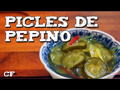 Vídeo: Reutilizando Picles De Pepino