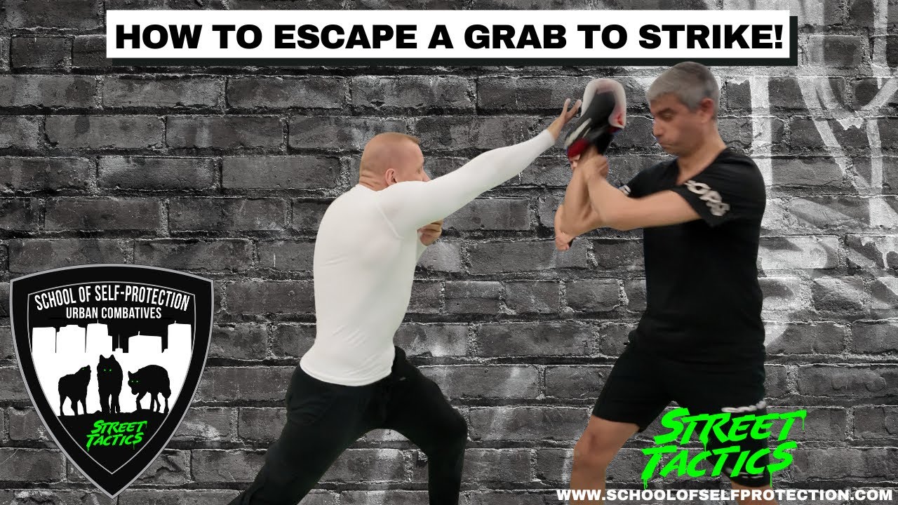 HOW TO ESCAPE A GRAB TO STRIKE!
