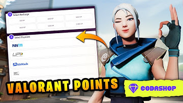 CODASHOP TOP UP PROCESS II EASY WAY TO GET VALORANT POINTS
