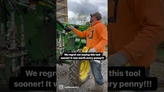 The Dewalt Grease Gun is WORTH EVERY PENNY!       #dewalt #johndeere #country #farmlife