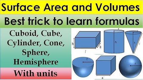 Surface Areas and Volumes - Micro Concepts of Mathematics | Class 10 Maths Chapter 13 2022-23