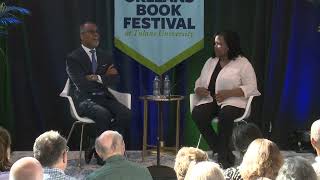 Annette GordonReed and Eddie Glaude Jr. in conversation at the New Orleans Book Festival