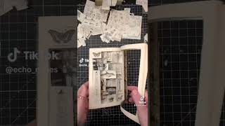 Book flip Double Sided Carve of a Broken Encyclopaedia  #art #carving #bookflip #book #encyclopedia