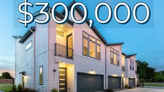 What $300,000 Can Buy in HOUSTON TEXAS | MODERN LUXURY House Tour with AMAZING VIEWS | TreyFindsTx