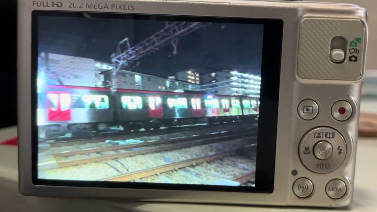 誕生日前夜に撮影した京急線夕夜ラッシュ時の様子