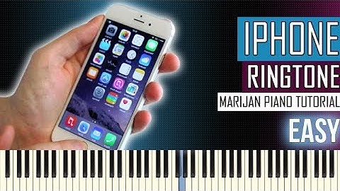 How To Play: iPhone Ringtone - Xylophone/Marimba | Piano Tutorial EASY