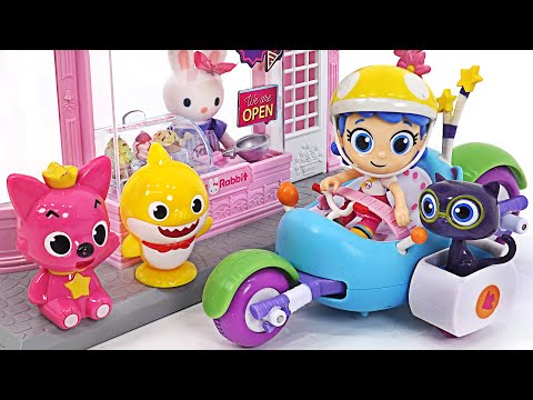 Ride a scooter <strong>with</strong> True to Baby Shark! True <strong>and</strong> the Rainbow <strong>Kingdom</strong> Strawberry Racer | PinkyPopTOY