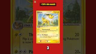 💸 210% rise on Jolteon! Current price: £64.76 #pokemontcg #shorts