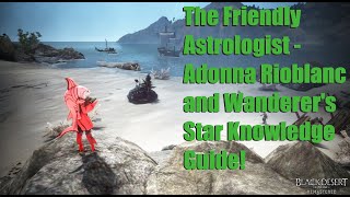 The Friendly Astrologist - Adonna's Fortune Telling - Wanderer's Star Guide Black Desert Online screenshot 4