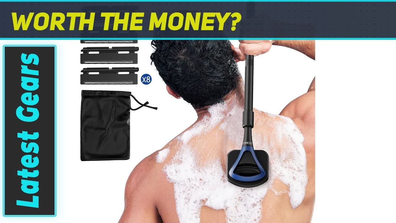 ZOMU Back Shaver: The Ultimate DIY Grooming Tool - YouTube