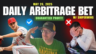 Daily Arbitrage Bet (5/26/25)  💰 GUARANTEED PROFIT screenshot 5