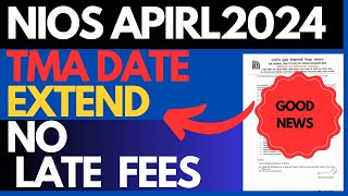 nios big lastest updates 2024 tma |nios tma upload last date 2024 |tma submit kaise kare ?free solve