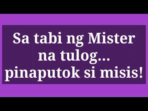 Sa tabi ng asawanh mahimbing Ang tulog!!