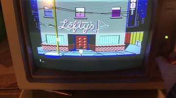 Adjusting 5154 EGA monitor controls