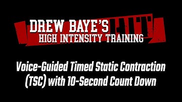 Voice-Guided Timed Static Contraction with 10-Second Count Down