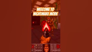 Nightmare mode in DOOM is INSANE!!