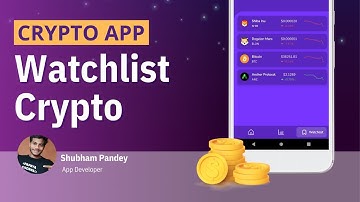 Watchlist of crypto currency | Crypto App in android studio