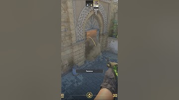 Лучший Фаст Смок в бокс на карте Dust2 CS2! #cs #csgo #counterstrike #кс #кс2 #shorts #dust2 #ксго