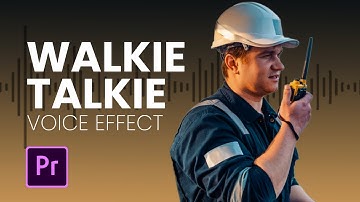 Walkie Talkie VOICE effect in Premiere Pro