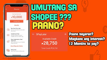 How to Activate SPayLater at Paano Bumili at Mag Installment Payment gamit ang SPayLater