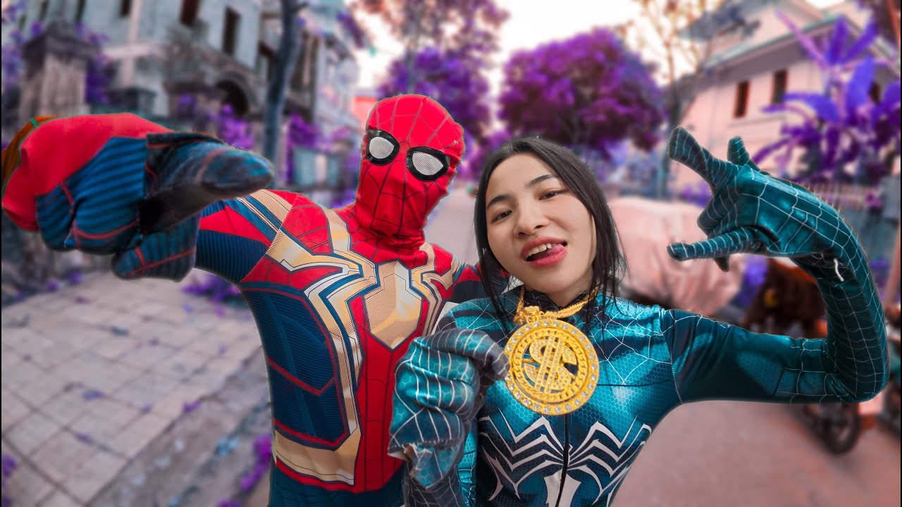 SPIDER-MAN ESCAPING ANGRY GIRLFRIEND 3.0 (Funny ParkourPOV Chase)