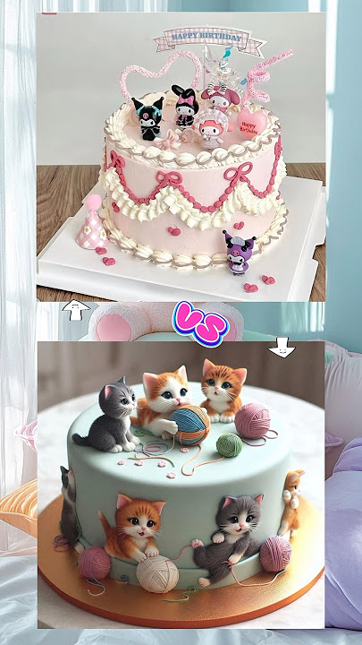 Cinamorol vs cat birthday cake, which one do you choose? Come on #vs #cake #choose #birthdaycake ...