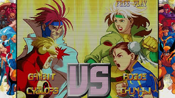 Marvel vs. Capcom Fighting Collection: Arcade Classics Gambit + Cyclops