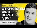 Стать предпринимателем за 1 минуту!? Открыть ФОП онлайн #shorts