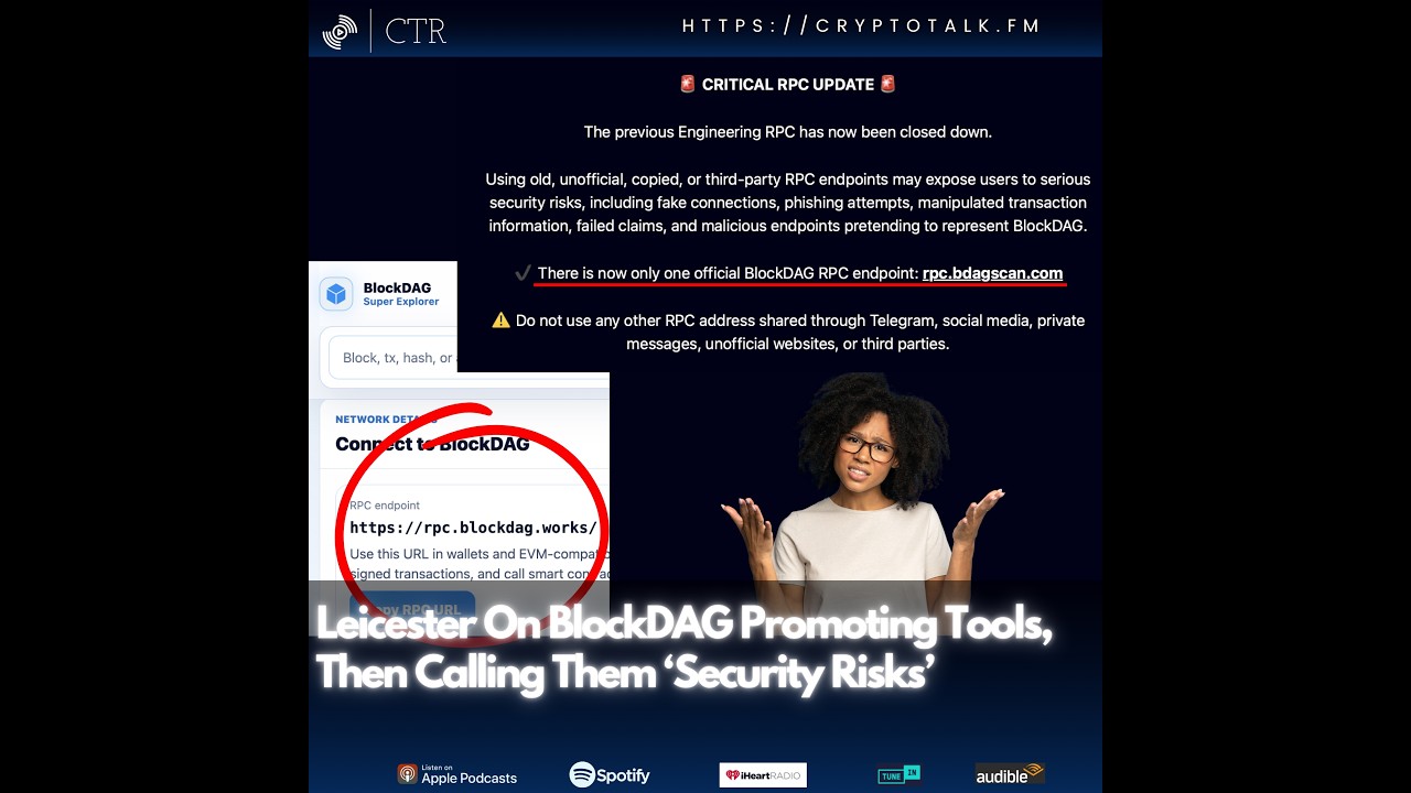 Leicester On #BlockDAG Promoting Tools, Then Calling Them ‘Security Risks’ (OOC) [COLORFUL LANGUAGE]