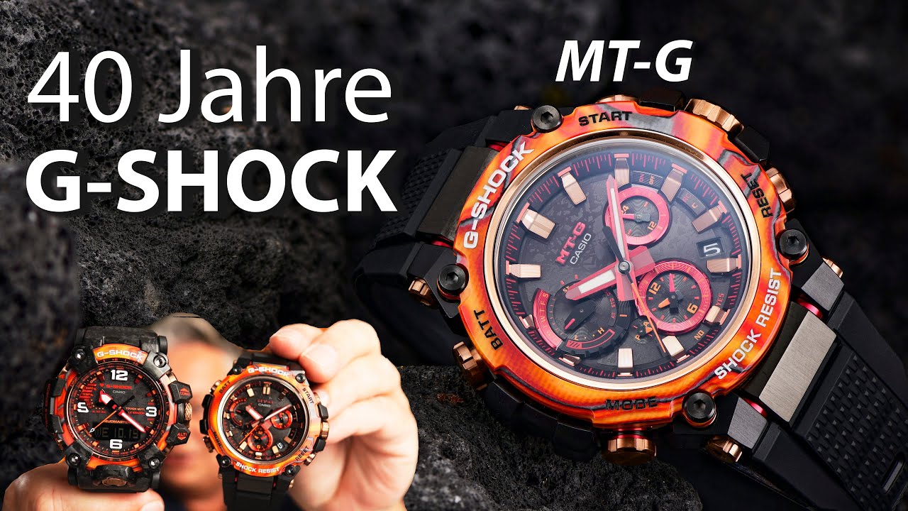 40th Anniversary G-SHOCK Flare Red MTG-B3000FR-1AER Review