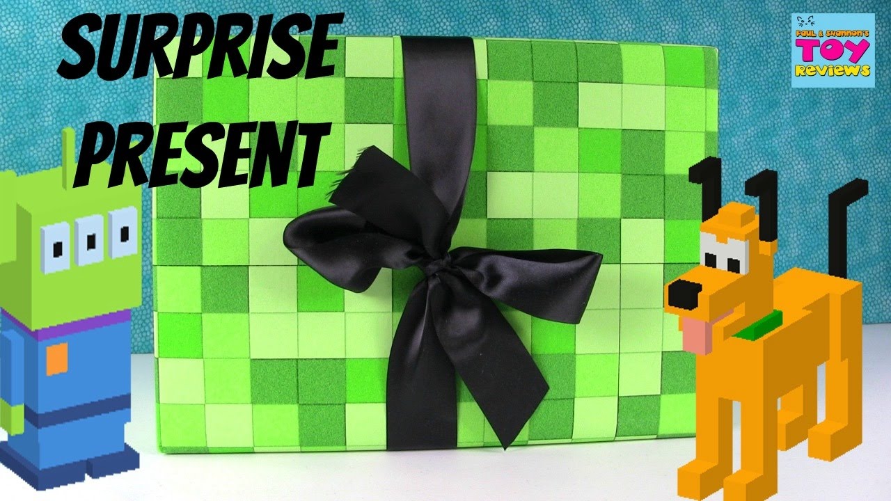 kawaii emoticons Huge Disney Crossy Road Surprise Present Moose Mineez Unboxing Toy Review | PSToyReviews