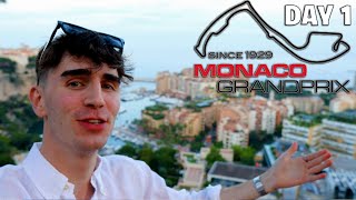 Monaco F1 Race Weekend Day 1! (Walk around the Track!)